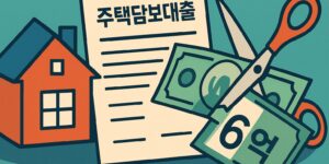 주담대 6억 상한 레버리지 파티