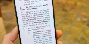 Zalo 개인정보 논란